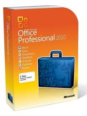 Microsoft Office 2010 Professional 2010 x64x32 Eng,  DVD