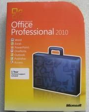 Microsoft office 2010 Professional Box Rus